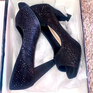 DE BLOSSOM black suede